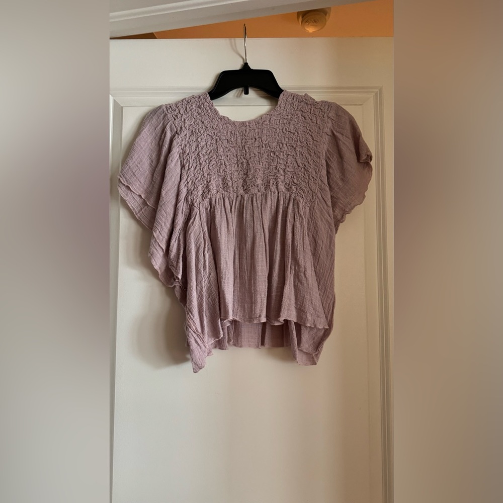 Womens free people cropped top
